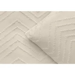 Dekbedovertrek Juliette tufted - zand - 140x220 cm