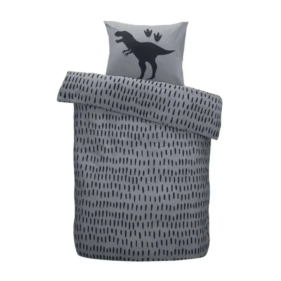 Dekbedovertrek Luca - blauw - 140x200 cm