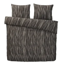 Dekbedovertrek Milaan - antraciet - 240x200 cm