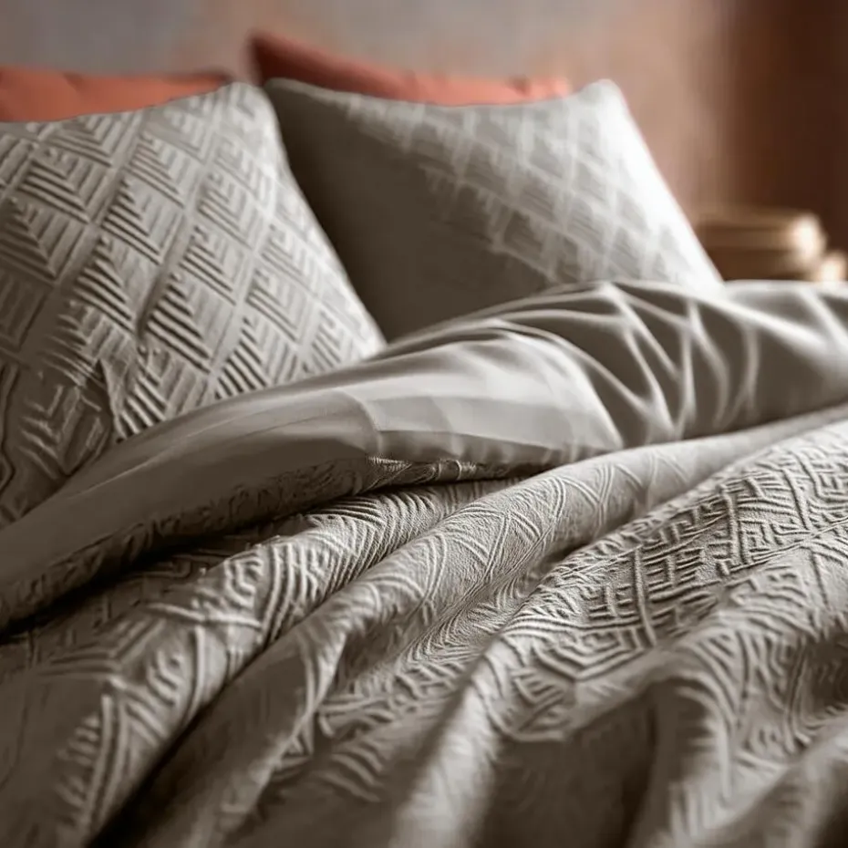 Dekbedovertrek Milano 140x200 – Fluweelzacht Uni Design – Taupe