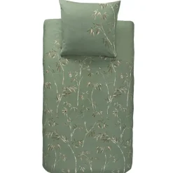 Dekbedovertrek Muriel - groen - 140x200/220 cm