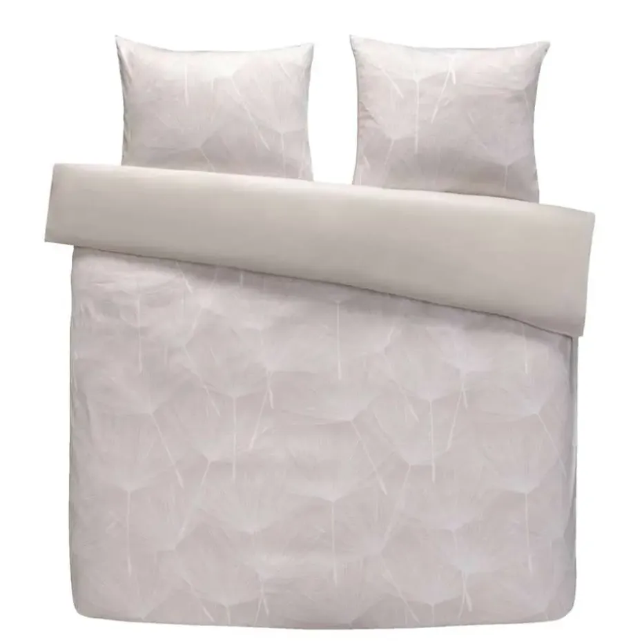 Dekbedovertrek Naomi paardenbloem - beige - 200x220/250 cm