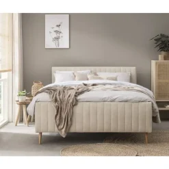 Dekbedovertrek Naomi paardenbloem - beige - 200x220/250 cm