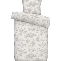 Dekbedovertrek Noalyn - off-white/taupe - 140x200/220 cm