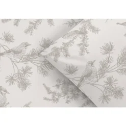 Dekbedovertrek Noalyn - off-white/taupe - 200x200/220 cm