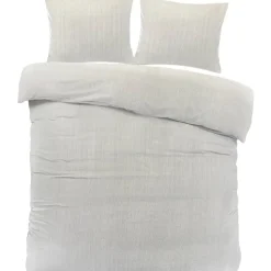 Dekbedovertrek Olivier - zand - 200x200/220 cm