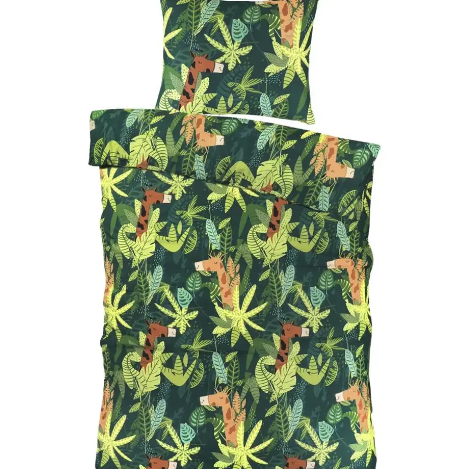 Dekbedovertrek Sem - groen - 140x200 cm