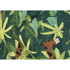 Dekbedovertrek Sem - groen - 140x200 cm