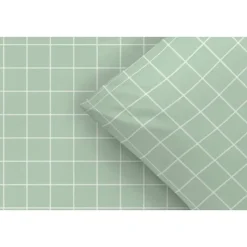 Dekbedovertrek Simon - groen - 200x220 cm