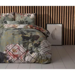 Dekbedovertrek Triangle Nature 240x220 – Zacht & Ademend – Incl. 2 Kussenslopen