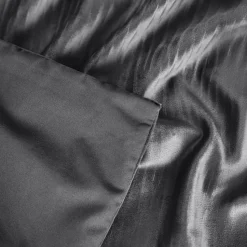 Dekbedovertrek Velvet Cartier 240x220 – Fluweelzacht Uni Design – Antraciet