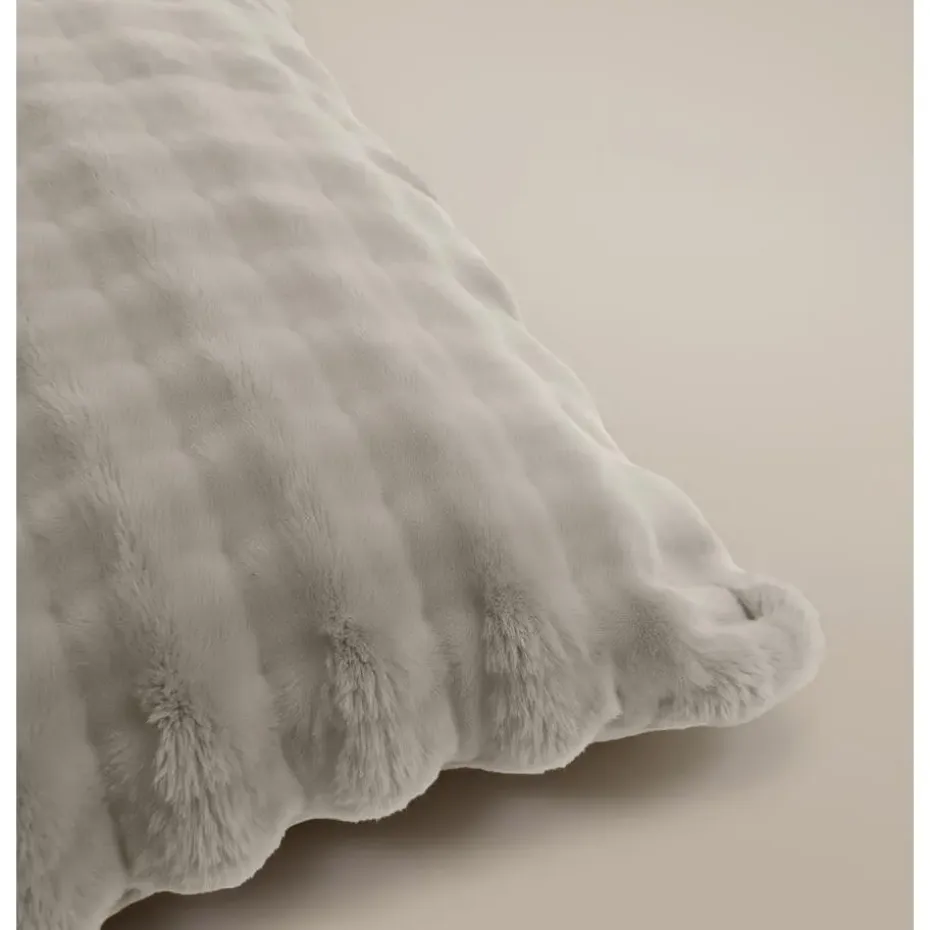 Dekbedovertrek 240x220 – Pompom Design & Warm Flanel Fleece - Beige