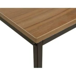 DELANO - Consoletafel - Donkere houtkleur - MDF