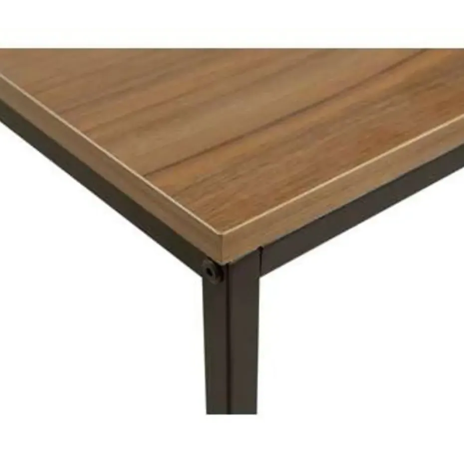 DELANO - Consoletafel - Donkere houtkleur - MDF