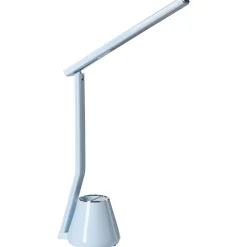 DENEB - Bureaulamp LED - Lichtblauw - Synthetisch materiaal