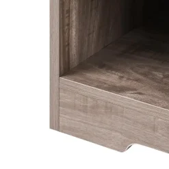 DENILIQUIM - Schoenenkast - Donkerbruin - Hout