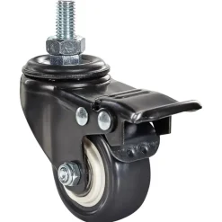 DESTINES - Zwenkwielen set van 4 - Zwart