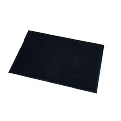 Deurmat Memphis - droogloopmat - zwart - 60 x 80 cm