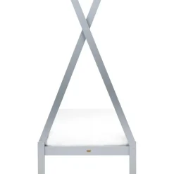 DEVAY - Kinderbed - Grijs - 90 x 200 cm - Grenenhout