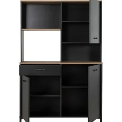 Diagone Microgolfkast Manchester - 119 x 41 x 180 cm - Helvezia Oak-design