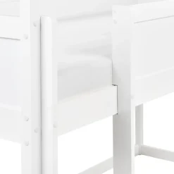 DIENNE - Kinderbed - Wit - 90 x 200 cm - Dennenhout