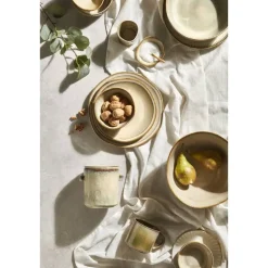 Dinerbord Anna - beige - stoneware - Ø27 cm