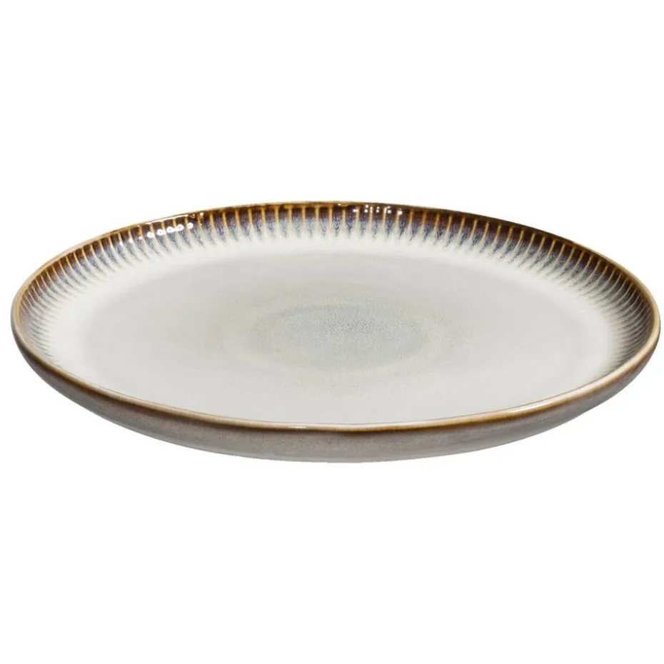 Dinerbord Camille - beige - stoneware - Ø25,5 cm