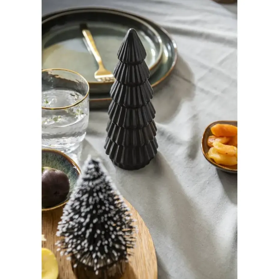 Dinerbord Emma - groen - stoneware - Ø27 cm