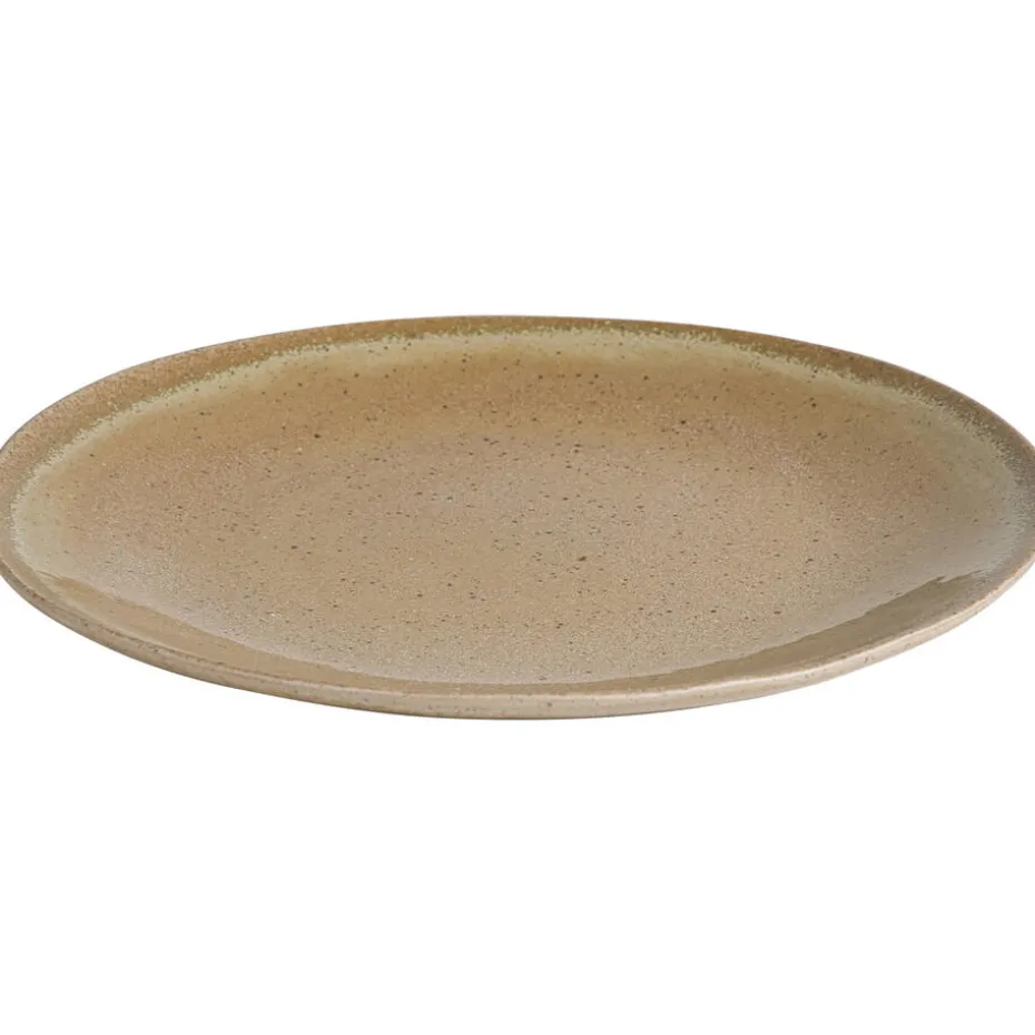 Dinerbord Nora bruin stoneware Ø26,5 cm
