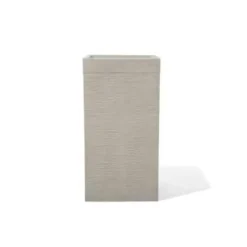 DION - Plantenbak - Lichtbeige - 40 cm - Klei-vezelmengsel