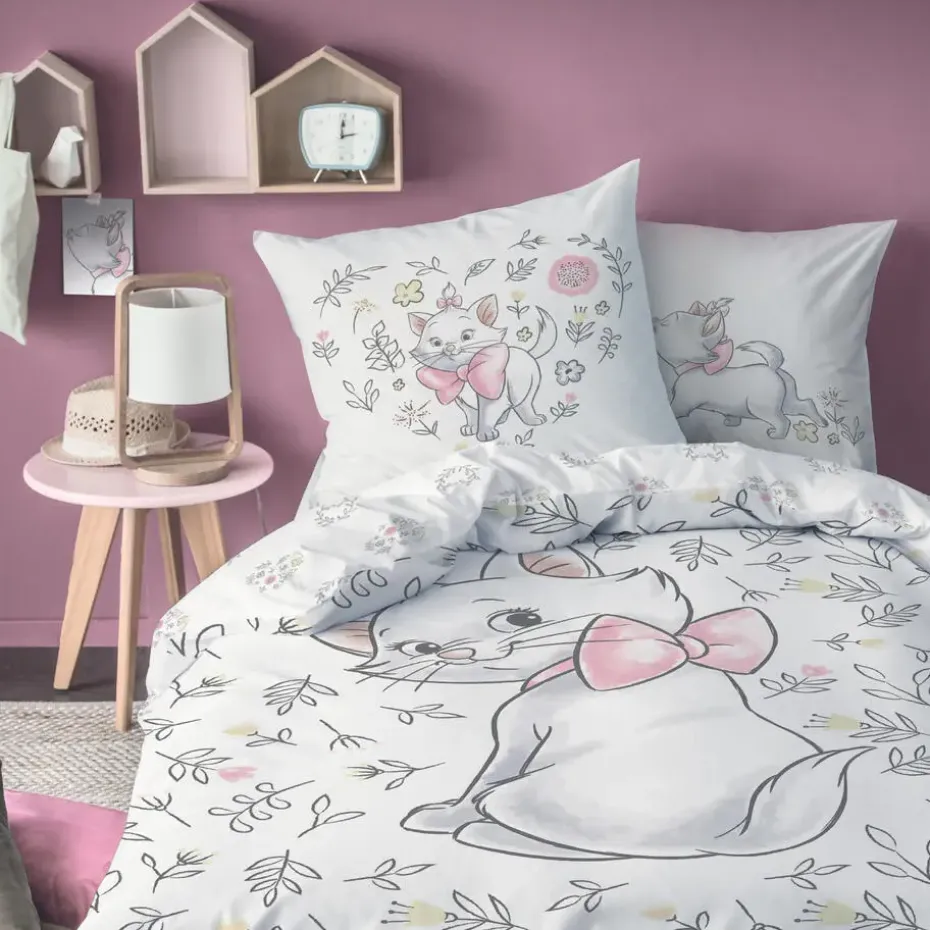 Disney Aristocats Dekbedovertrek Champetre - 140 x 200 cm - Katoen