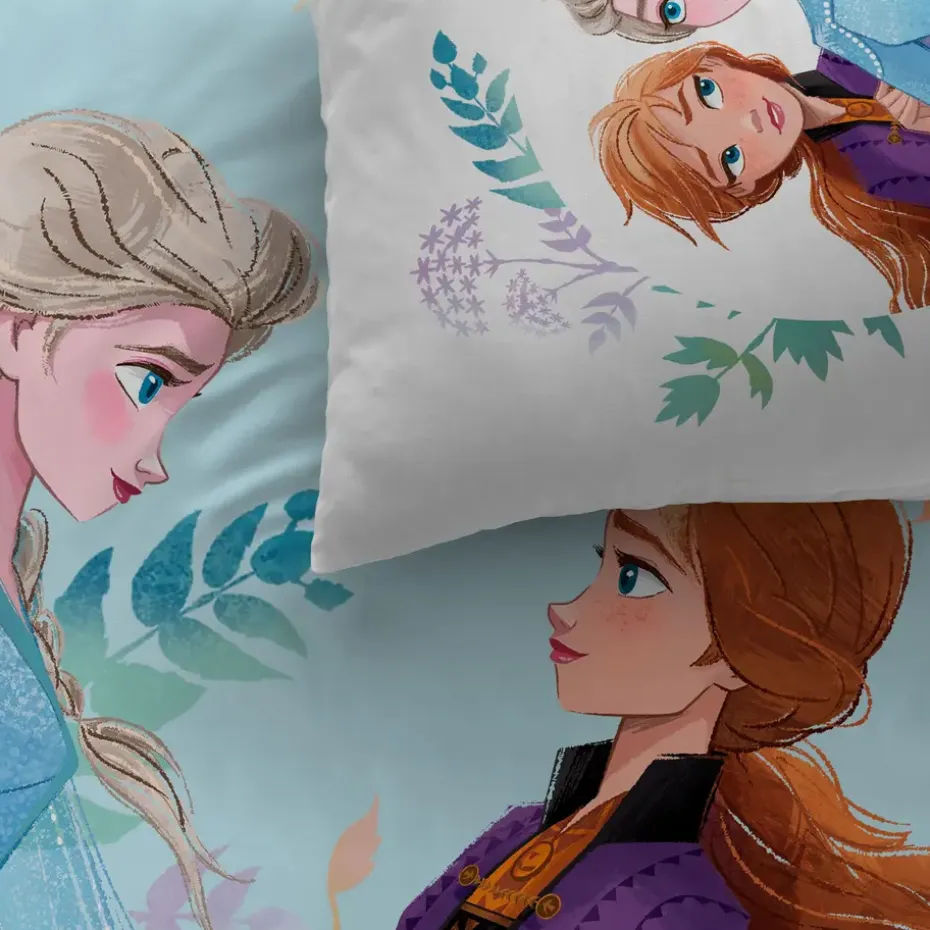 Disney Frozen Dekbedovertrek Sisters - Eenpersoons - 140 x 200 cm - Katoen