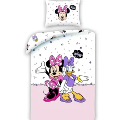 Disney Minnie Mouse Dekbedovertrek, Wow - Eenpersoons - 140 x 200 cm - Katoen