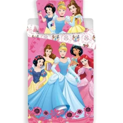 Disney Princess Group - Dekbedovertrek - Eenpersoons - 140 x 200 cm - Multi