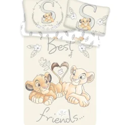 Disney The Lion King Best Friends BABY dekbedovertrek - 100x135cm