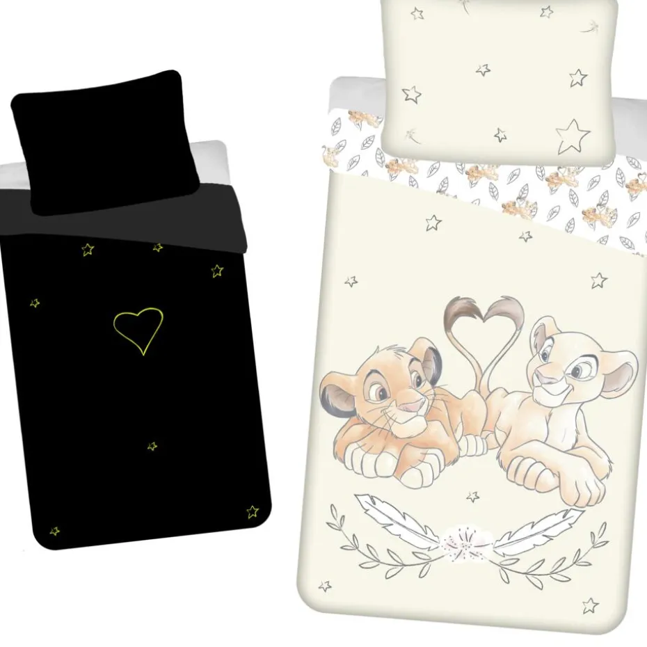 Disney The Lion King Dekbedovertrek - 140 x 200 + 70 x 90 cm - Katoen