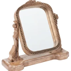 DISZNA - Make-upspiegel - Bruin - Mangohout