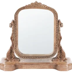 DISZNA - Make-upspiegel - Bruin - Mangohout