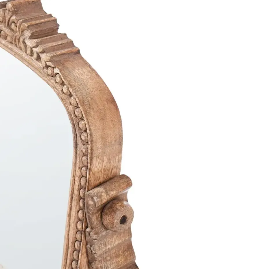 DISZNA - Make-upspiegel - Bruin - Mangohout