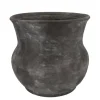 DK Design plantenpot - antraciet - voor kamerplant - 34 x 34 cm