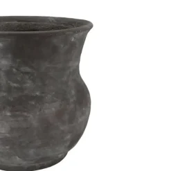 DK Design plantenpot - antraciet - voor kamerplant - 34 x 34 cm