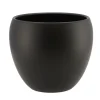 DK Design plantenpot - Vinci - zwart mat - D19 x H22 cm