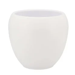 DK Design plantenpot - Vinci - wit mat - D15 x H17 cm