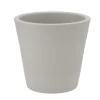 DK Design plantenpot - Vinci - lichtgrijs mat - D16 x H18 cm