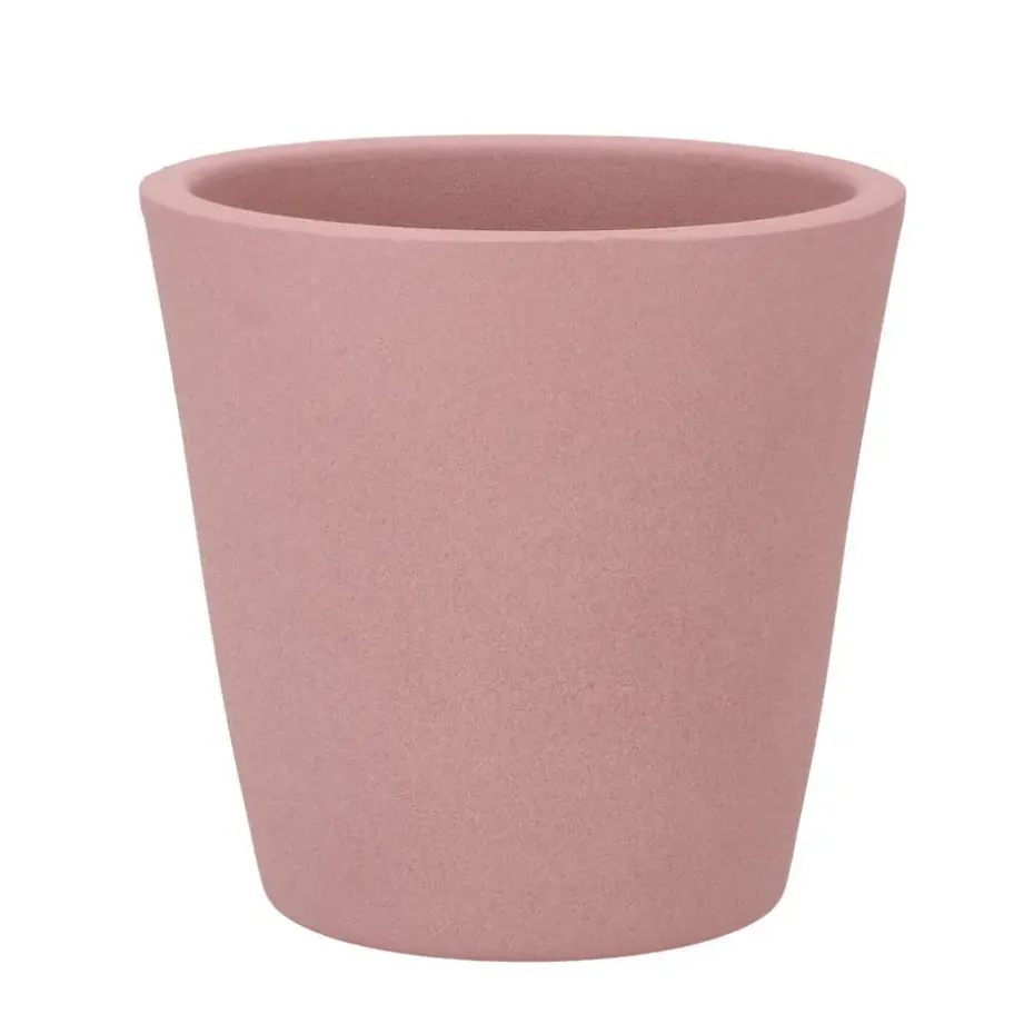 DK Design Plantenpot Vinci - lichtroze mat - D16 x H18 cm