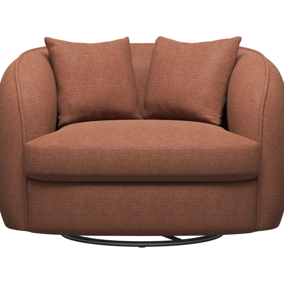 Draaibare Loveseat Enzio - stof Pure - terra
