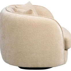 Draaibare Loveseat Enzio - stof Elephant - beige