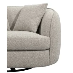 Draaibare Loveseat Enzio - stof Sirena - greige