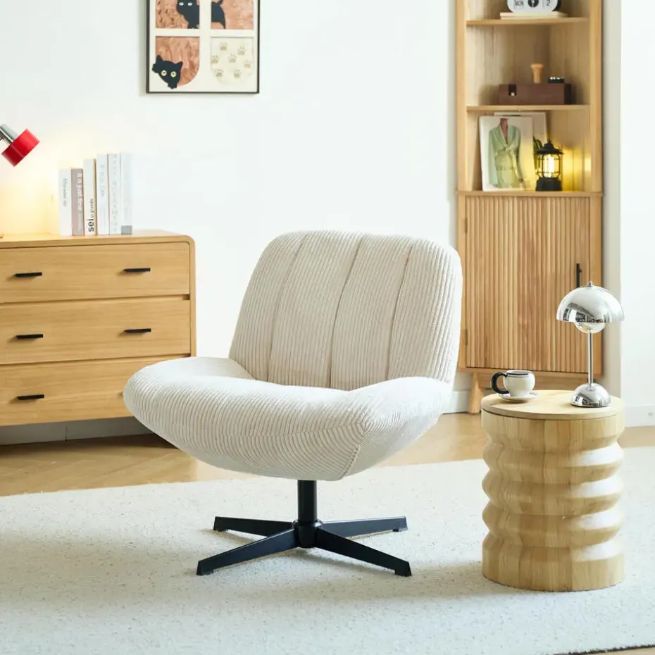 Draaibare Scandinavische Design Fauteuil