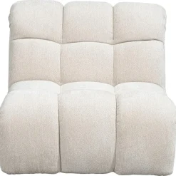 Draaifauteuil Beau - stof Raven - beige